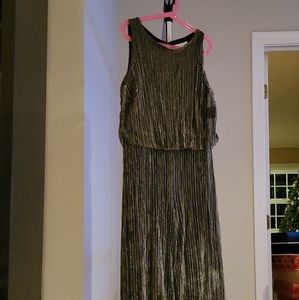 H&M Black and Silver Girls Holiday Jumper